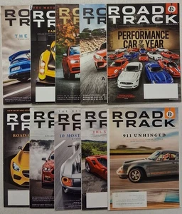 Road And Track Magazine 2015 Full Year Lot Set Of 10 Good-Very Good Condition - Bild 1 von 17