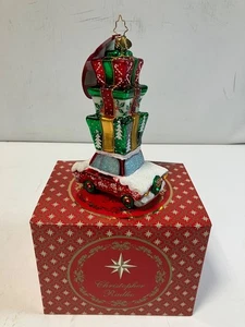 Christopher Radko Holiday Driver Christmas Ornament NIB - Bild 1 von 10