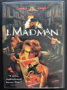 I, Madman DVD 2003 MGM Release 1989 Horror Film RARE and OUT OF PRINT - Imagen 1 de 4