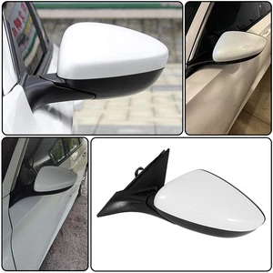 Left Driver Door Side Mirror 3Pin For Honda Accord 2018 2019 2020 21-2022 White - Picture 1 of 14