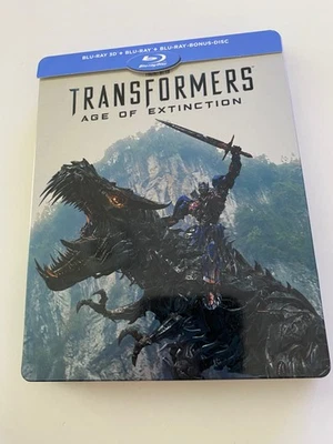 Transformers 4 Age of Extinction - Geprägtes Steelbook - 3D Blu-Ray & Blu-Ray - Bild 1 von 4