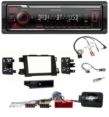 Kenwood Lenkrad Bluetooth USB DAB Autoradio für Mazda 6 2013-2015 schwarz - Bild 1 von 4