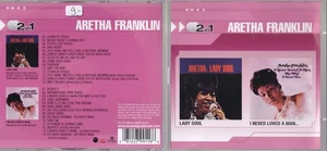 Aretha Franklin – Lady Soul / I Never Loved A Man 2xCD Atlantic - Foto 1 di 1