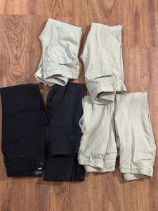 Six Pair Uniform Pants size 10 - Girls - Picture 1 of 1