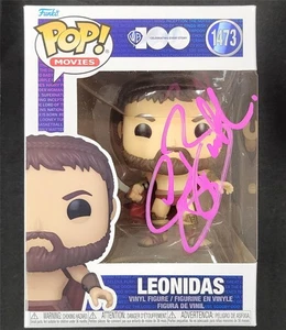 Gerard Butler signed Leonidas 300 Funko Pop! 1473 autograph (A) ~ Beckett BAS - Picture 1 of 8