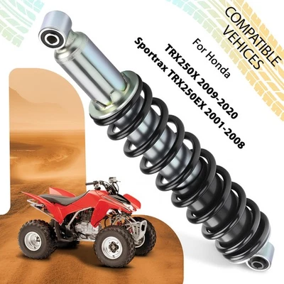 Rear Coil-Over Shock Absorber For Honda Sportrax TRX250EX TRX250X 2x4 2001-2020 - Image 1 of 4