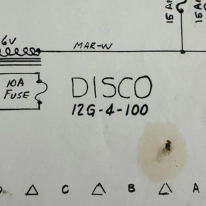Máquina de Pinball Stern Disco Juego Manual Esquemas ORIGINAL - Imagen 1 de 4