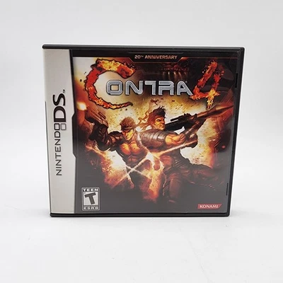 Contra 4 20th Anniversary Konami (Nintendo DS) Complete CIB - Tested - Authentic - Image 1 of 4