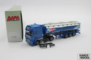 AWM DAF XF 95 SSC tank semi-trailer truck "Hansano Milch" 73240 1:87 /AWN66 - Picture 1 of 1