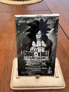 Dragon Ball SCG Masters Zenkai Series Tournament Pack Vol.9 Winner English x6 - Picture 1 of 7