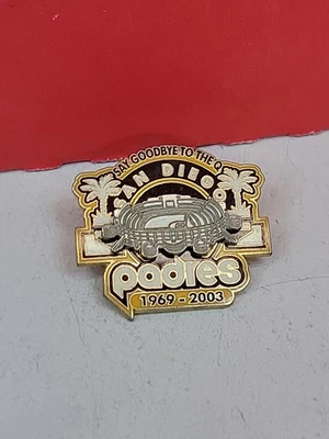 San Diego Padres 2003 Say Goodbye To The Q Pin - Image 1 of 3