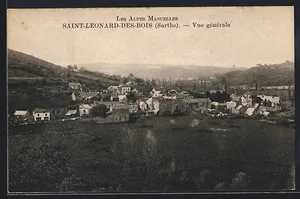 CPA Saint-Léonard-des-Bois, Vue generale - Picture 1 of 2