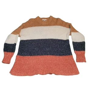 Madewell Women's Striped Baxter Sweater Tunic Oversized Size Small Alpaca Blend - Picture 1 of 12