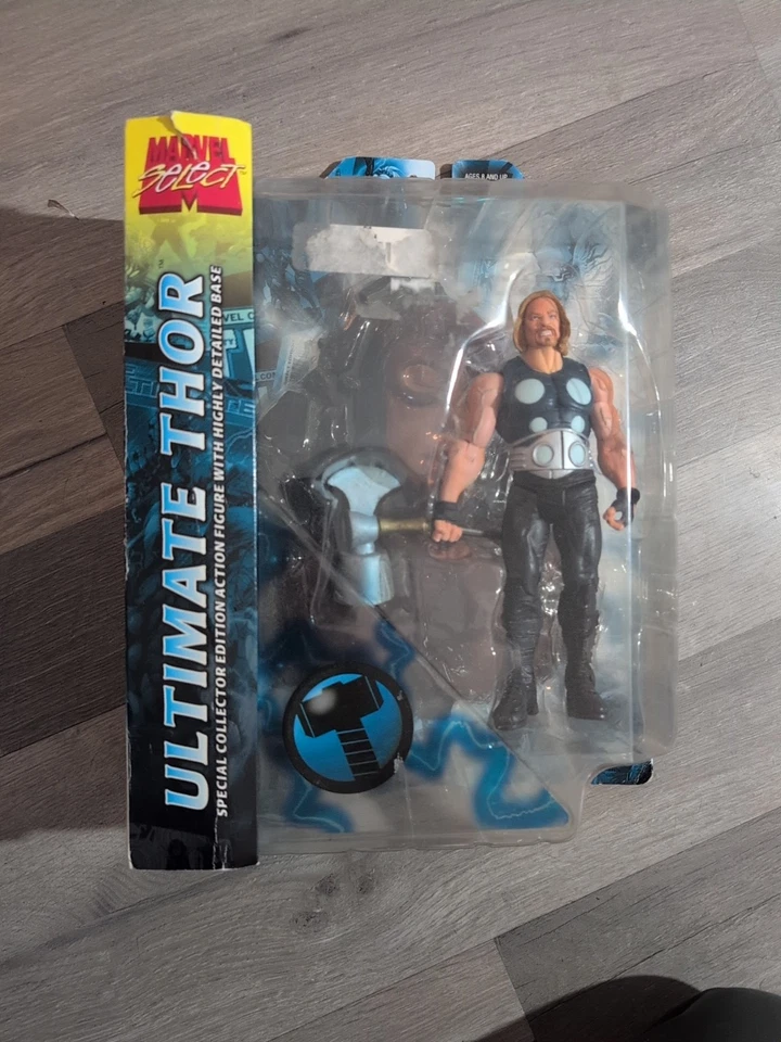 Figura de acción Ultimate Thor Marvel Select edición especial coleccionista 2004. O3 Foto 1 de 4