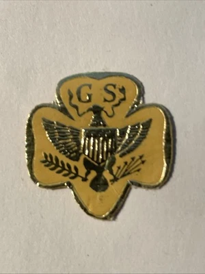 罕见复古美国女童子军贴纸美国童子军 — 第 1/2 张图片