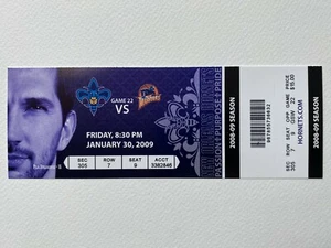 2009 Golden State Warriors at New Orleans Hornets Ticket 1/30/09 - Picture 1 of 1