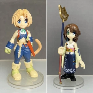 1 PC SQUARE ENIX Final Fantasy FF X Yuna / Gitan Trebar Cartoon Figure Statue - Picture 1 of 5
