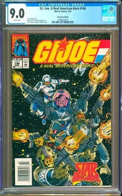 G. I. Joe, A Real American Hero #146 (1994) CGC 9.0  WP  Hama  "NEWSSTAND" - Image 1 of 2