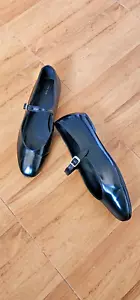 The Row Womens Mary Jane Ballet Flats Black Leather EU.39 US.8.5 - Picture 1 of 18
