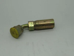 Parker 1J755-4-4 Female Seal Swivel 45 Degree Elbow For Thermoplastic Hose USED - Picture 1 of 3