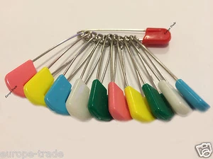 GEMISCHTE BUNTE BABYWINDEL WINDEL SICHERHEITSNADELN 5ER/10ER/20ER/50er PACKUNG - Bild 1 von 5