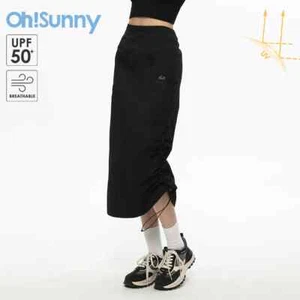 OH!SUNNY Casual Sports Skirt Anti-UV UPF50+ Adjustable Drawstring Tooling Skirts - Picture 1 of 13