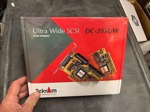 Tekram DC-395UW Ultra Wide SCSI Host Adapter NEW SEALED - Picture 1 of 4