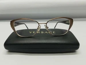 VERSACE MOD1196 1045 PLASTIC EYEGLASSES FRAME SIZE 57?-15-135 ITALY READ DESCRIP - Picture 1 of 12
