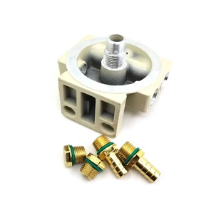 BASE R12T PARA FILTRO DE COMBUSTIBLE SPIN-ON MARINO / SEPARADOR DE AGUA 120AT con conector - Imagen 1 de 7