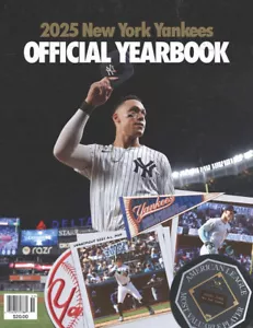 2025 NEW YORK YANKEES ANNUARIO UFFICIALE SENZA ETICHETTE IN MAGAZZINO SPEDIZIONE GRATUITA - Foto 1 di 2