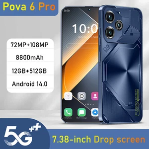 7,38" Neu entsperrt Android 14 Handy 12GB+512GB Smartphone Dual SIM 72+108MP - Bild 1 von 19