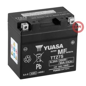 YUASA TTZ7S=YTZ7S 12V 6Ah BATTERY SEALED HUSQVARNA TE 449 450 2013 2014 - Picture 1 of 3