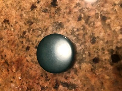 Vintage Backgammon Dark Green Replacement Game Piece  - Image 1 of 2