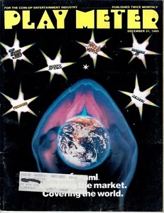 PLAY METER Rivista DEC 31 1985 - Nintendo, Anno in Recensione 1985 Arcade Playmeter - Foto 1 di 5