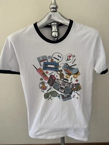 I Heart The 80s T Shirt Thread Heads White Size Medium - Picture 1 of 7