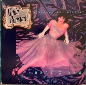 LINDA RONSTADT NELSON RIDDLE WHAT'S NEW 1983 LP Asylum 9 - Picture 1 of 2