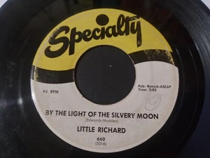 Little Richard – By The Light Of The Silvery Moon VG-- 45 Specialty Record 1959 - Picture 1 of 2