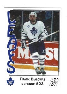 1993-94 St. John's Maple Leafs (AHL) Frank Bialowas