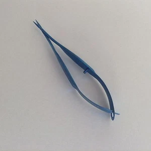 Tijeras rectas Vannas 82 mm otorrinolaringólogo instrumento quirúrgico oftálmico - Imagen 1 de 2