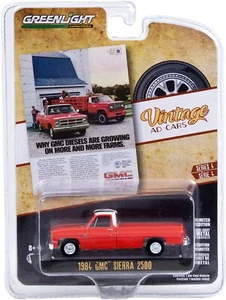 1:64 Vintage Ad Cars Series 4 1984 GMC Sierra 2500 Greenlight - Picture 1 of 2