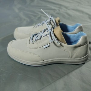 SAS Shoes Womens 8.5 Gray Blue Sporty Sneaker Walking Casual Lace Up Athletic - Picture 1 of 12