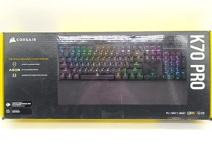 Corsair K70 RGB PRO optisch-mechanisch OPX Gaming-Tastatur - Schwarz QWERTZ DE - Bild 1 von 3