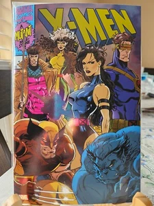 X-Men #1 Kaare Andrews Foil Variant A NM Marvel Comics 2024 MacKay Stegman - Picture 1 of 6