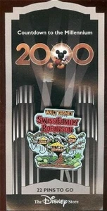 ALTER Disney Pin Countdown zum Millennium Schweizer Familie Robinson Tree House 1960 - Bild 1 von 2