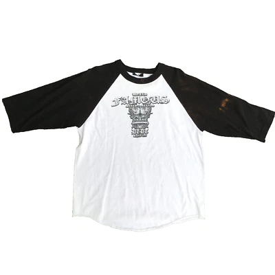 Знаменитые звезды и ремни рубашка мужчин большой черный белый 3/4 рукав * окрашенный * - Изображение 1 из 4