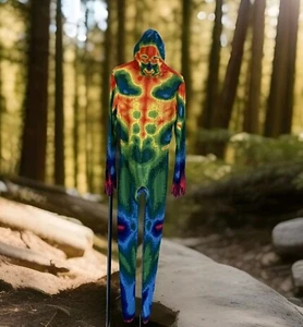 FULL BODY MULTI COLORED COSTUME ADULT SIZE L BY SPIRIT HALLOWEEN - Picture 1 of 24