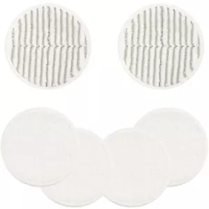 6Pcs Replacement Pad For Bissell Spinwave Spin Mop,2 Scrubby Pads and 4 Soft Pad - Picture 1 of 8