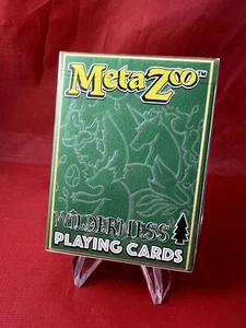 Metazoo Kickstarter Wilderness Sealed Playing Card Deck Poker USPCC WPT - Picture 1 of 2