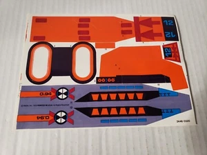 1978 Battlestar Galactica Colonial Viper Launch Station Launcher Decal Sheet - Picture 1 of 10