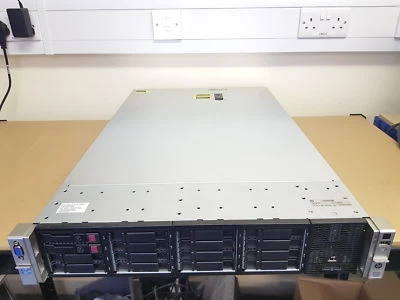 HP ProLiant DL380e Gen8 2U Server 2x Xeon E5-2440 2.4Ghz 6 Core 32GB P420 RAID - Image 1 of 4